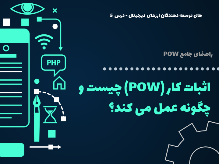 درس 5 :  اثبات کار (POW) چیست و چگونه عمل می‌کند؟