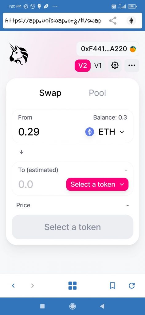 صرافی یونی سواپ