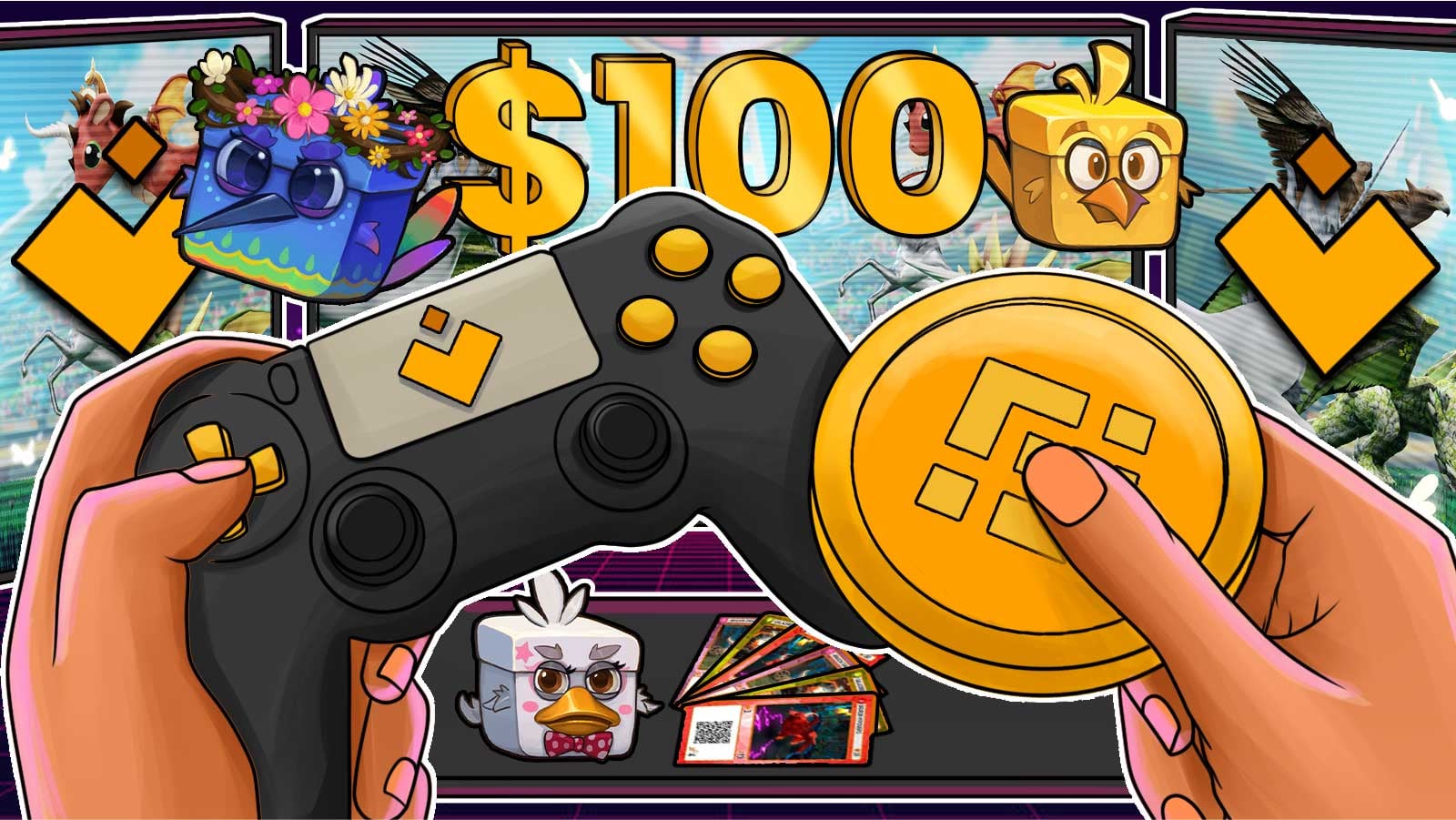 چگونه در بازی‌های Play-to-Earn ثروتمند شویم