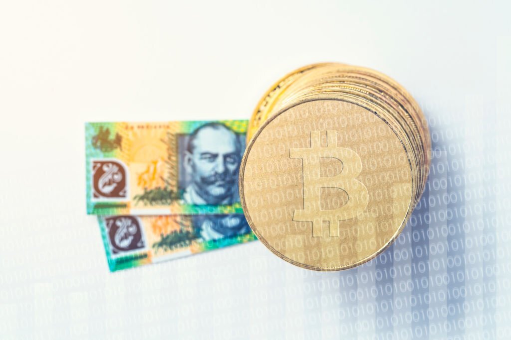 دلار استرالیا و بیت کوین