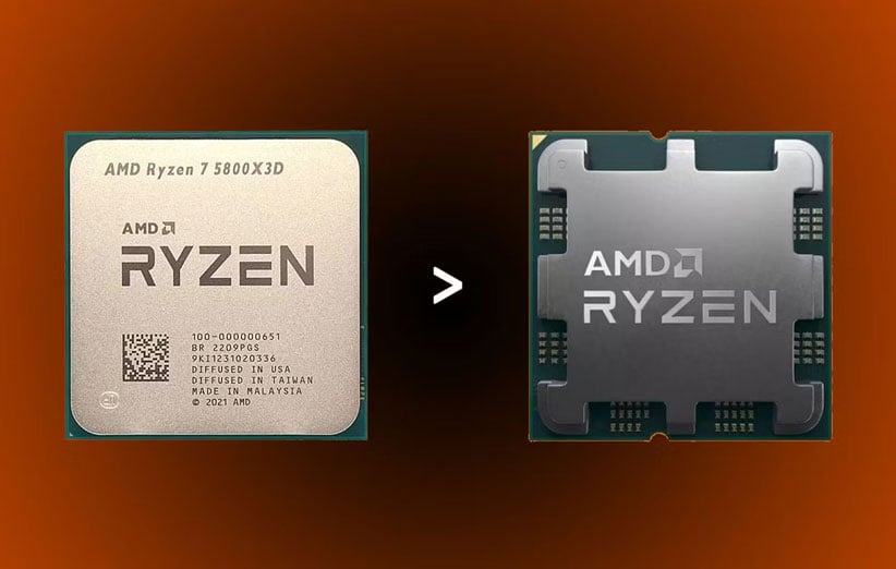 آیا Ryzen 7 5800X3D بهتر از پردازندههای Ryzen 7000 است؟