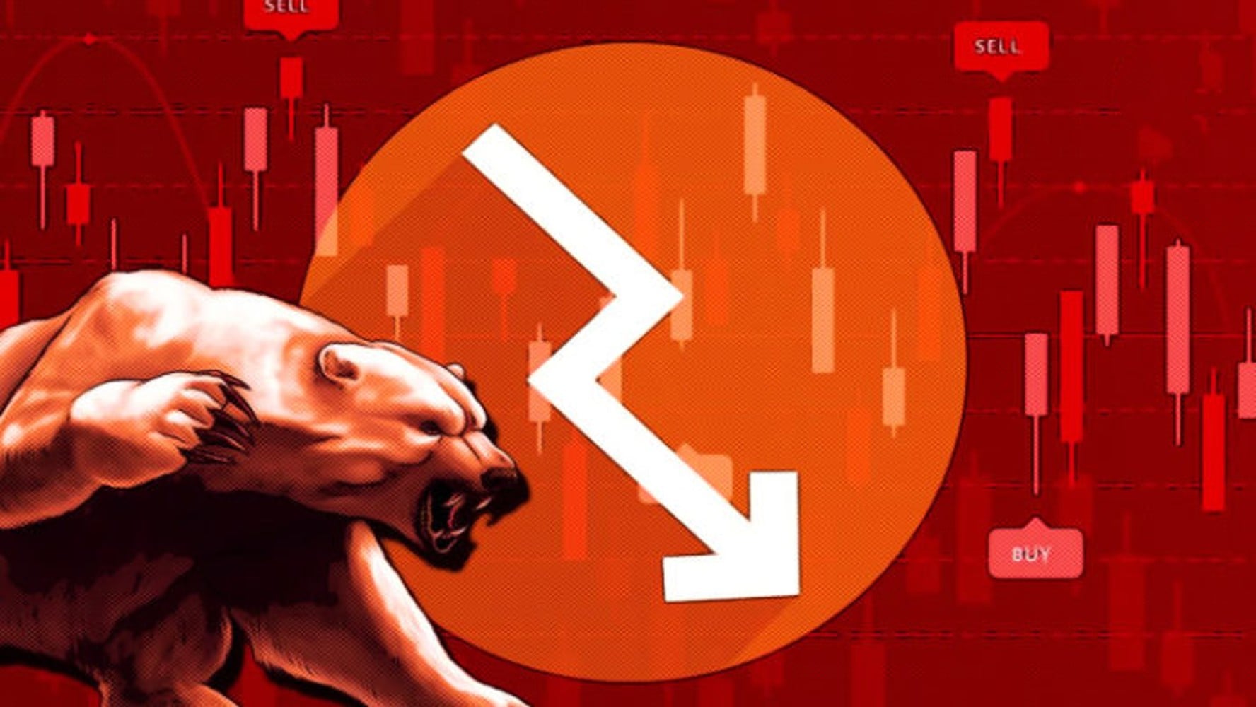 احتمال کاهش قیمت بیت‌کوین به سطوح پایین‌تر