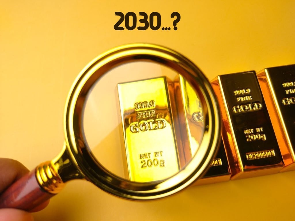 پیشبینی قیمت طلا تا سال 2030