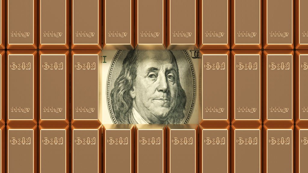 تاثیر قیمت دلار بر طلا