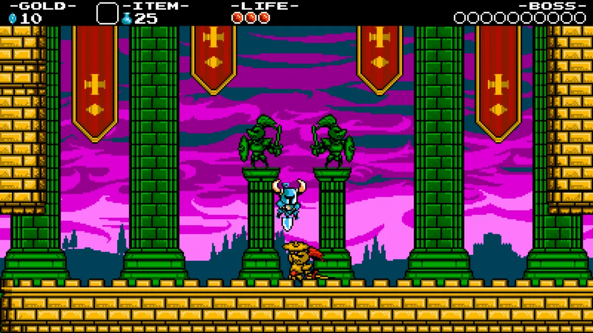 shovel knight pixela art