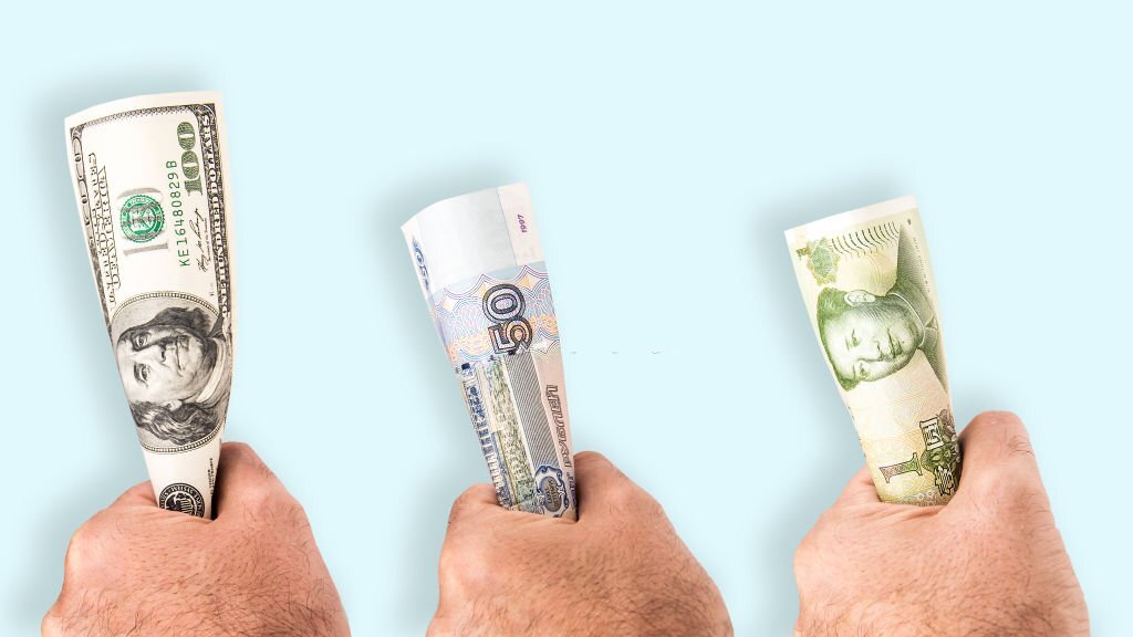 روبل در برابر سایر ارزها