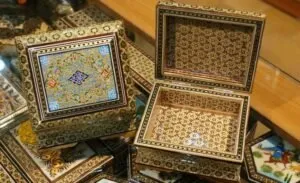 ancient Persian technique of inlaying