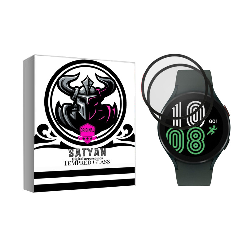محافظ صفحه نمایش ساتیان گلس مدل PMMA مناسب برای ساعت هوشمند شیائومی Mi Watch XMWTCL02 بسته دوعددی