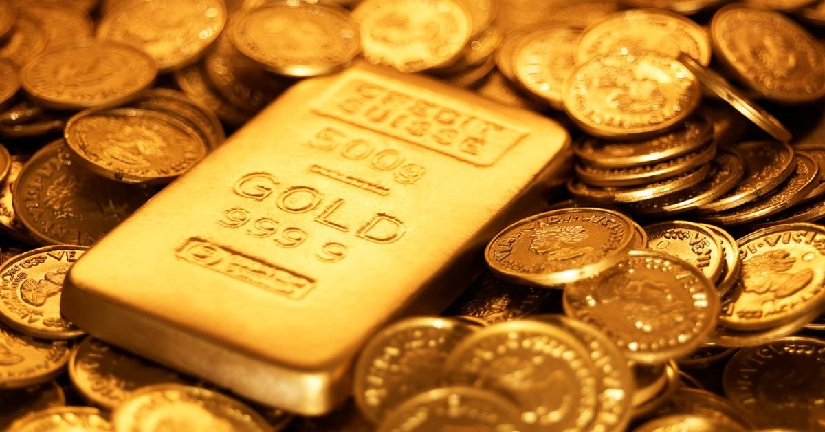 بزرگترین کاهش هفتگی قیمت طلا در ۴ ماه اخیر
