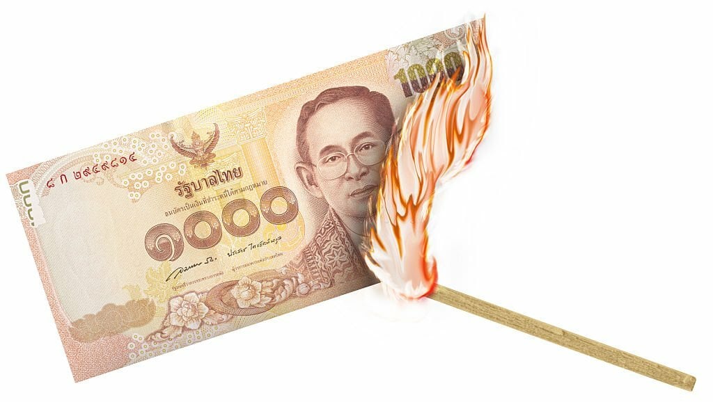بات تایلند، ضعیفترین ارز آسیایی