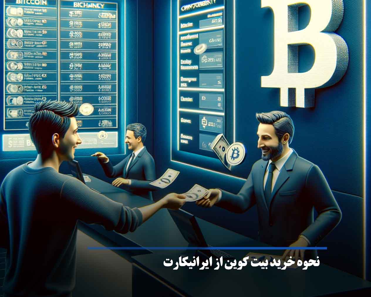 نحوه خرید بیتکوین از ایرانیکارت