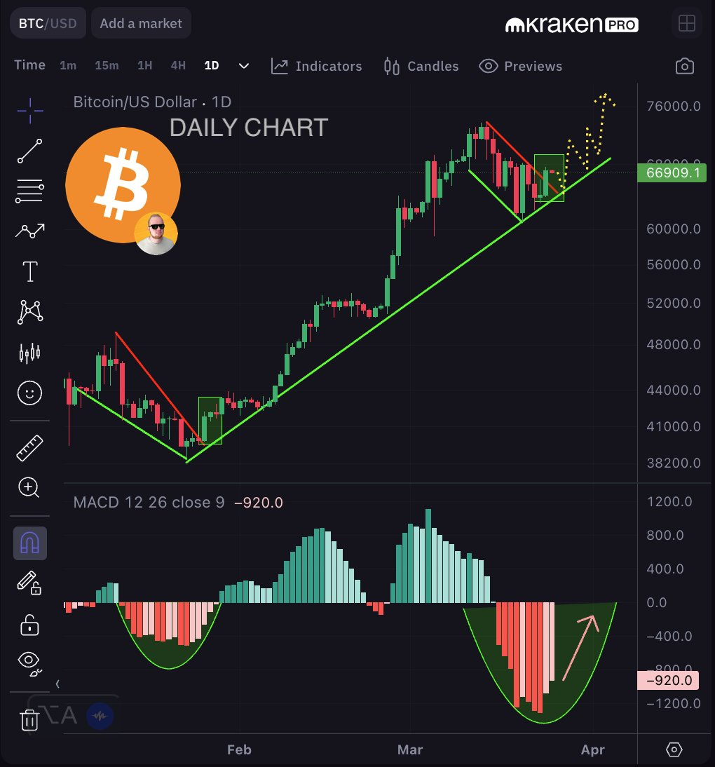 هیستوگرام بیت کوین