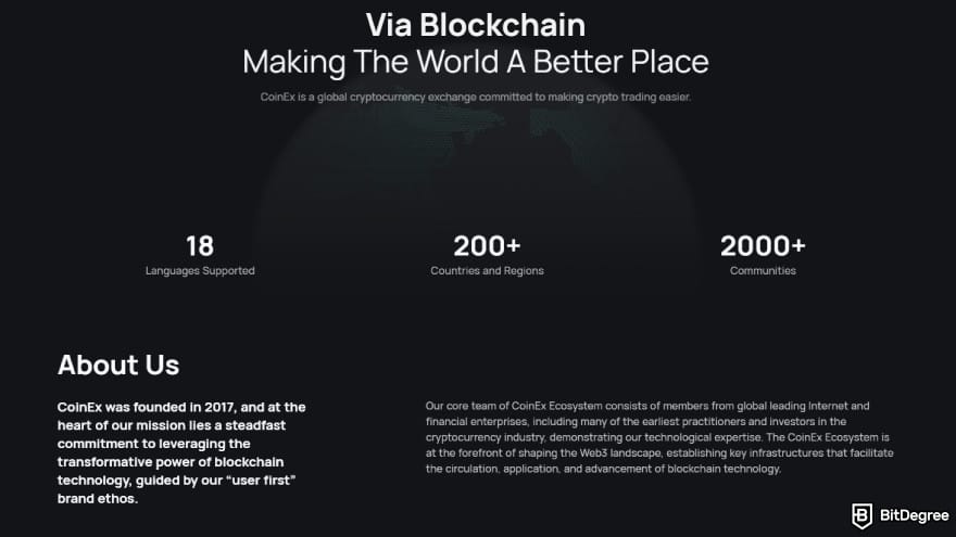 CoinEx review: global presence of CoinEx. CoinEx review: global presence of CoinEx.