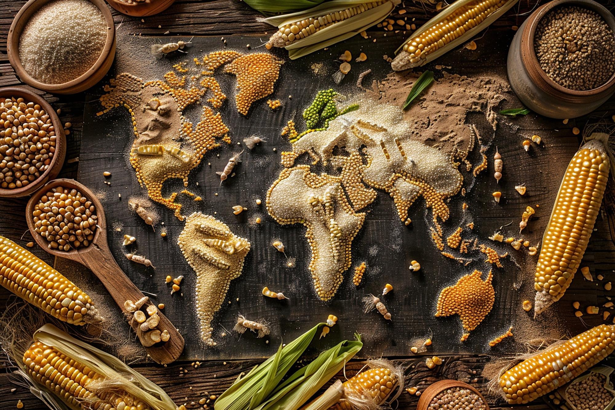 گندم، ذرت، سویا در رأس تقاضای جهانی