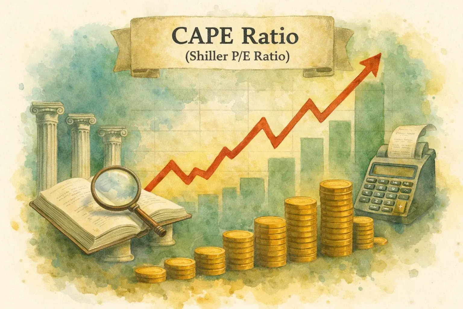 نسبت CAPE (نسبت شیلر P/E) چیست؟