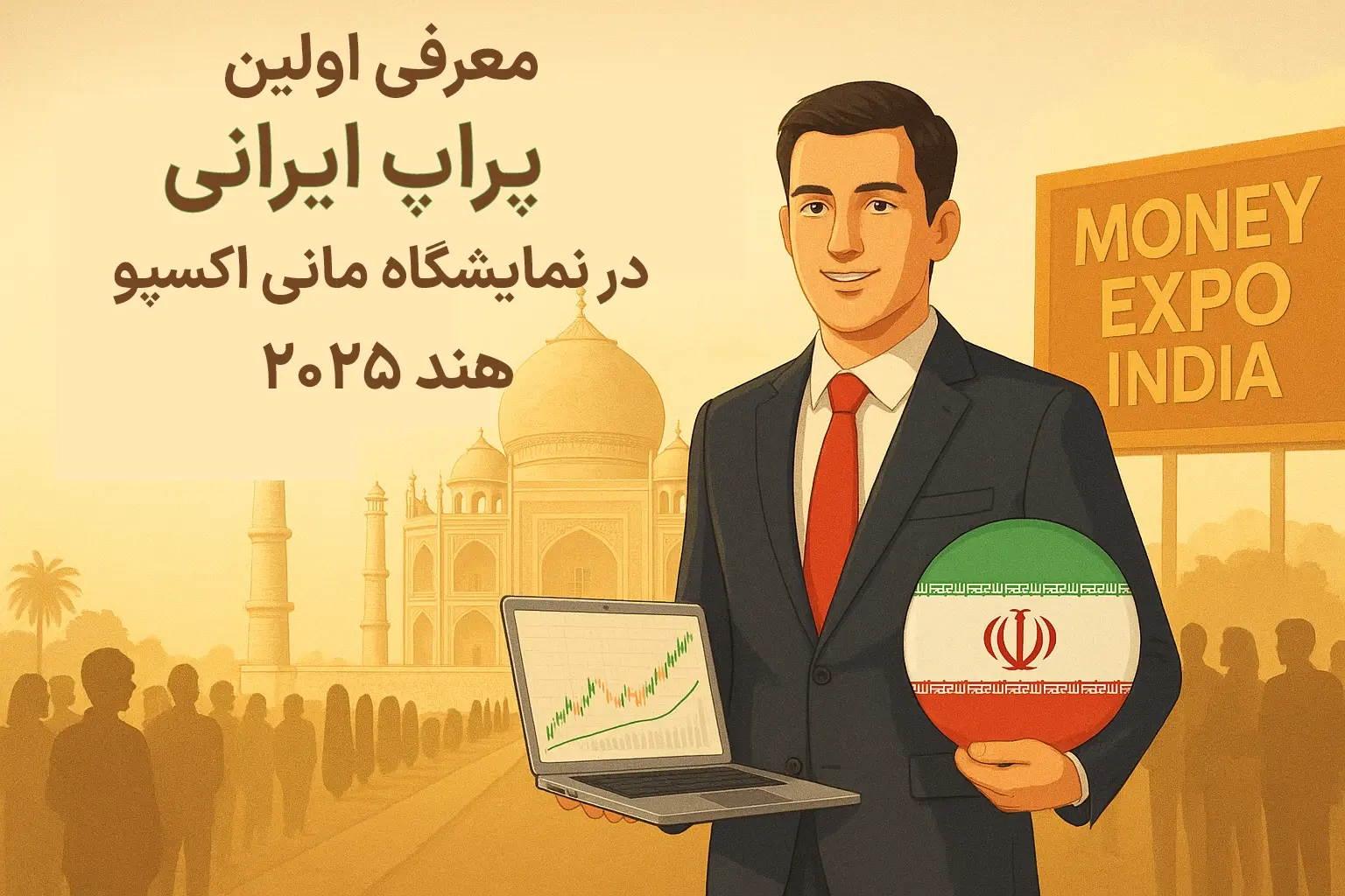 معرفی اولین پراپ ایرانی در نمایشگاه مانی‌اکسپو هند 2025