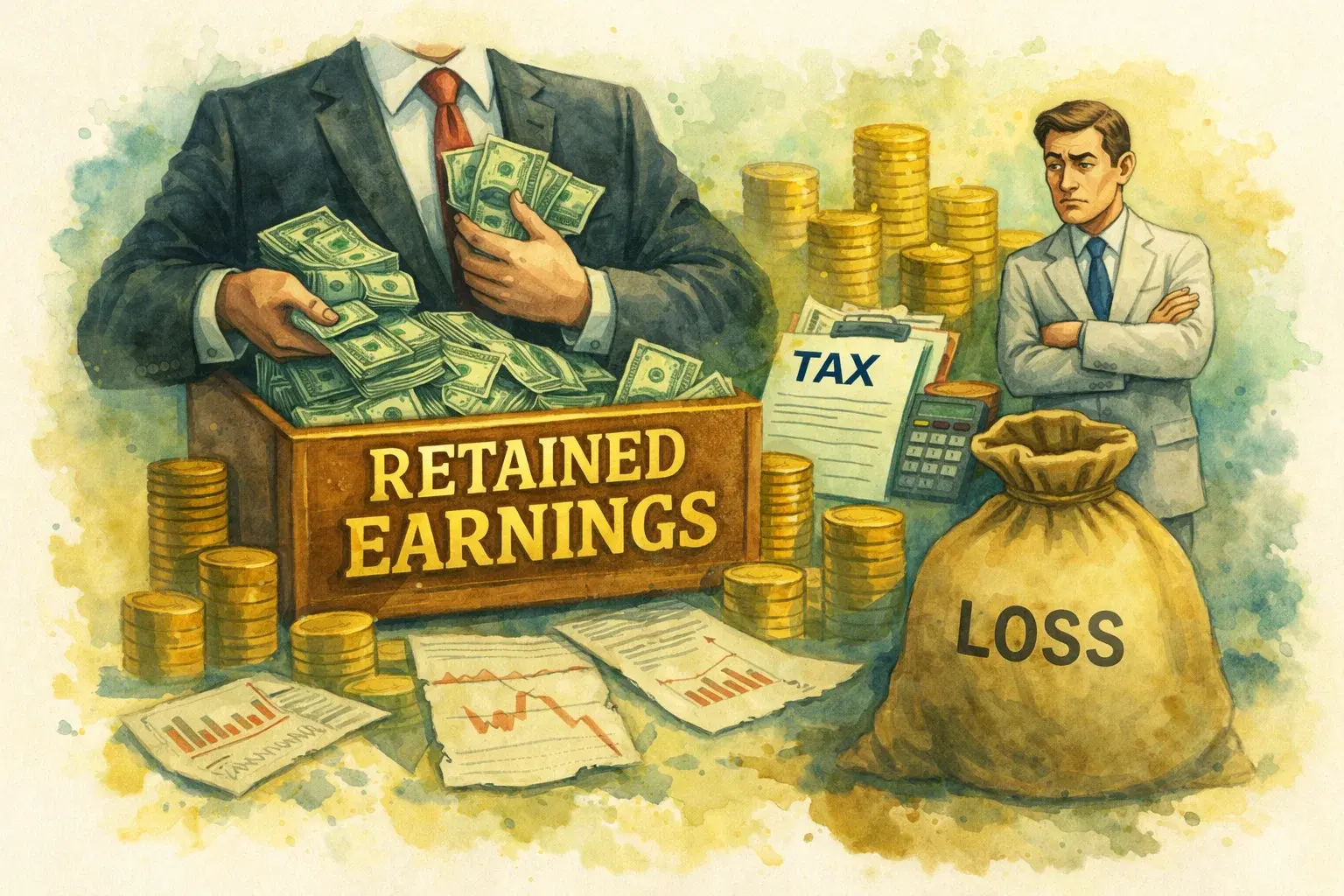 سود انباشته تخصیص‌نیافته چیست؟