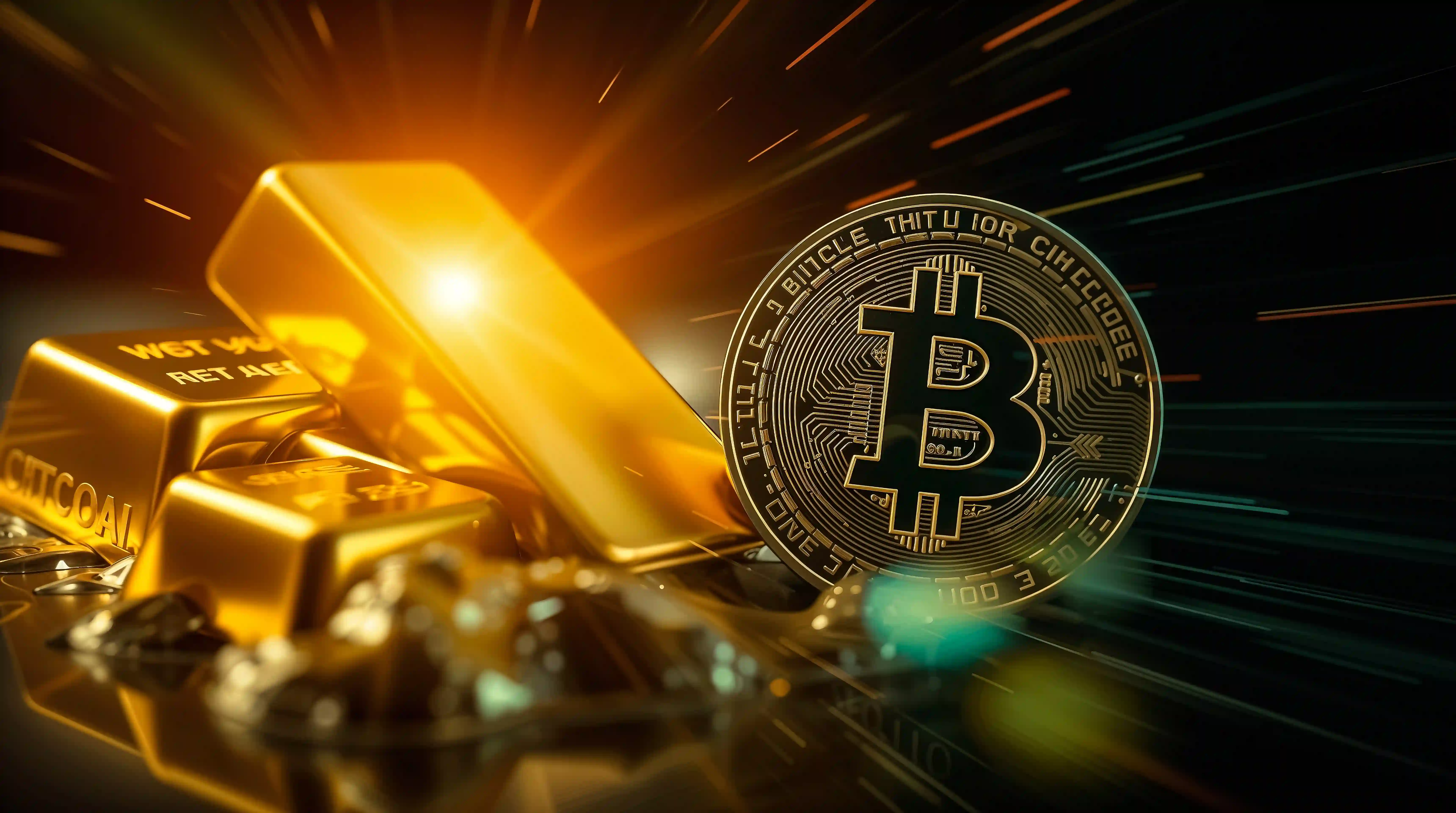 بیتکوین یا طلا: کدام یک پناهگاه امن بهتری در سال ۱۴۰۴ است؟