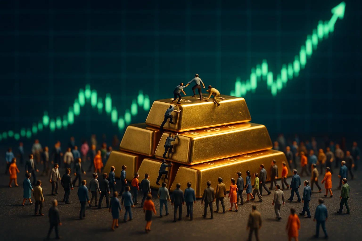 طلای ۴۰۰۰ دلاری؛ پناهگاه امن یا آغاز یک حباب جهانی؟