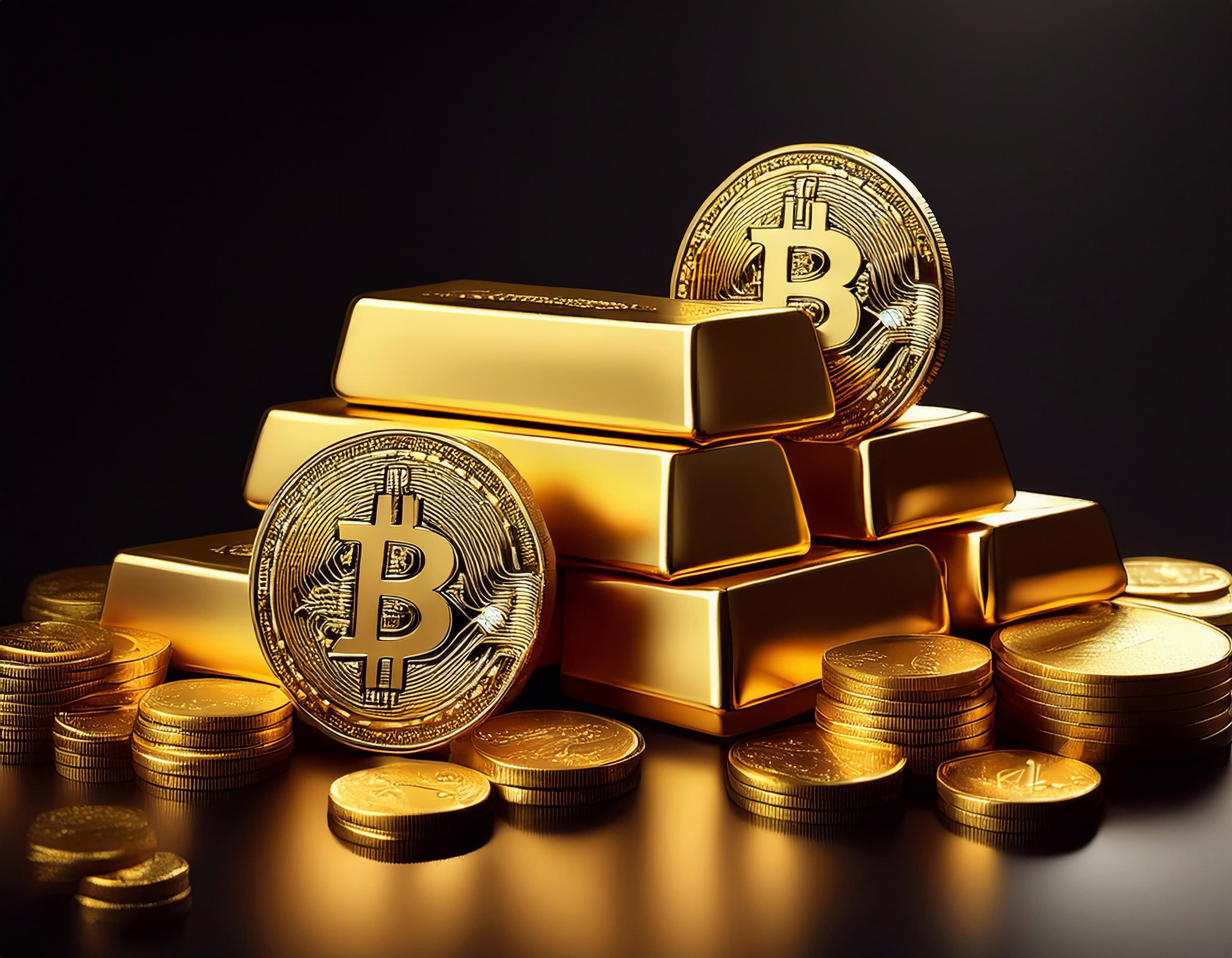 رقابت تاریخی؛ آیا بیت‌کوین طلا را پشت سر می‌گذارد؟