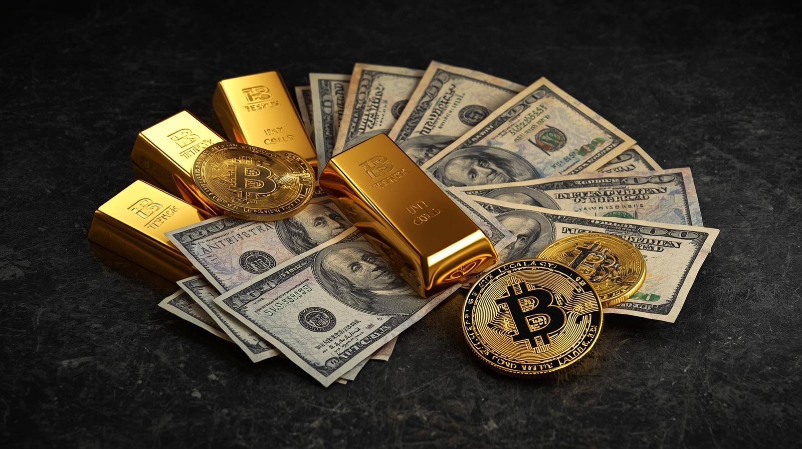 نبرد دلار و طلا در سطوح کلیدی؛ بیت‌کوین به حمایت نزدیک شد