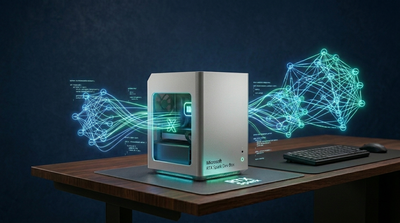 رونمایی از دستگاه RTX Spark Dev Box با ۲۰ هسته پردازشی و ۱۲۸ گیگابایت حافظه 