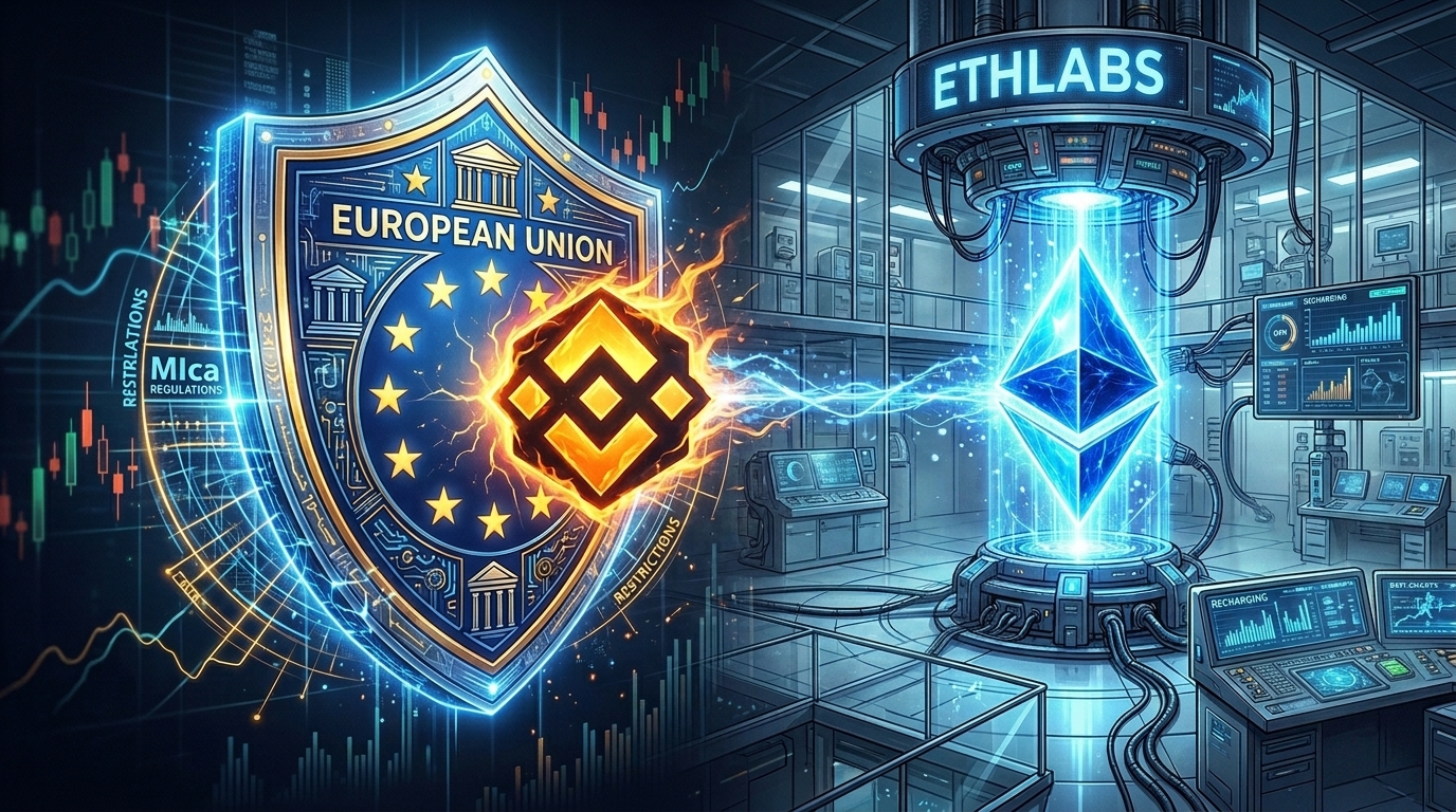 زلزله در اروپا با اخراج بایننس؛ سد دفاعی اتلبز (Ethlabs) برای نجات اتریوم از بحران