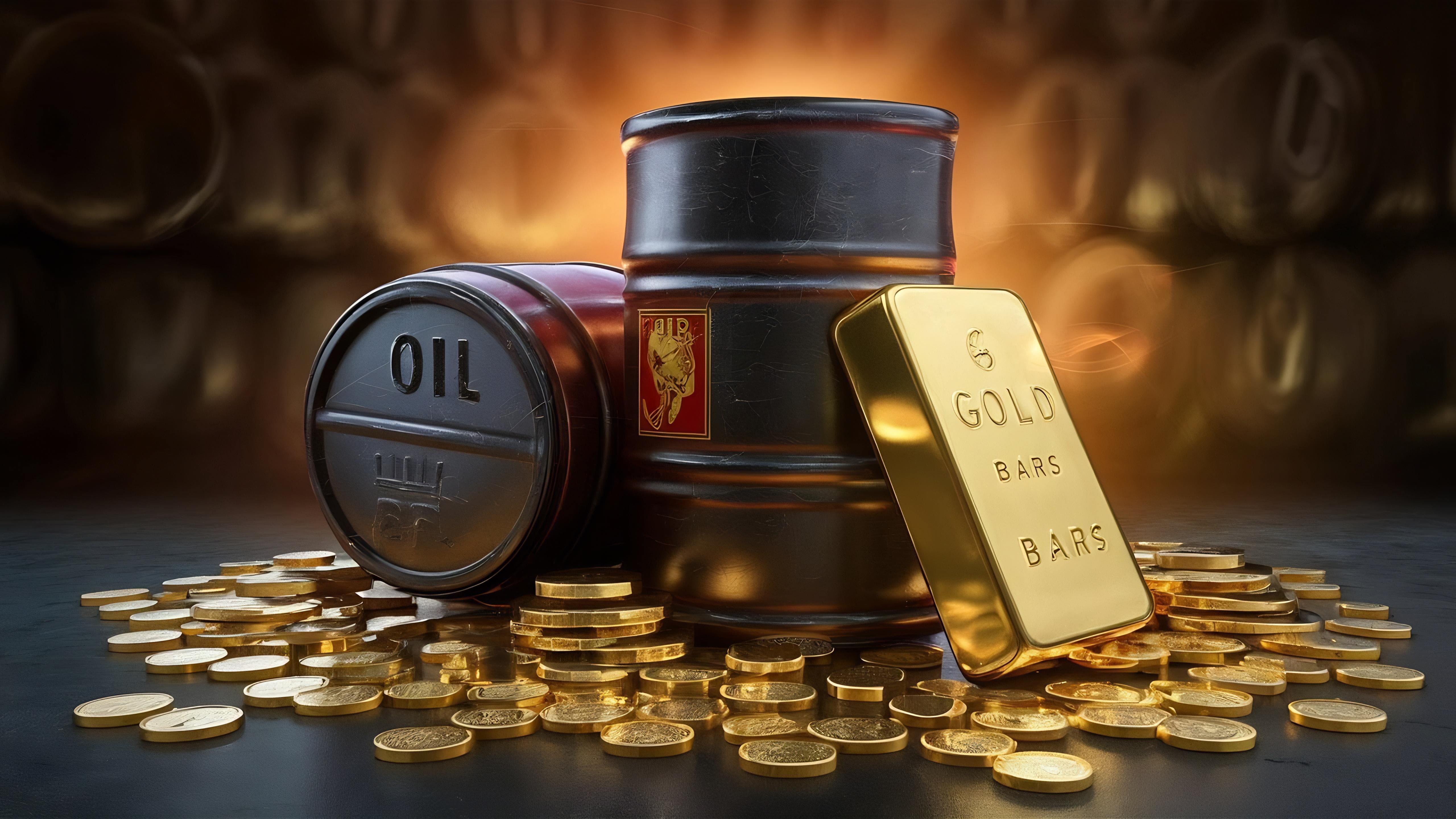 یک بحران، دو روایت؛ صعود نفت، سقوط طلا