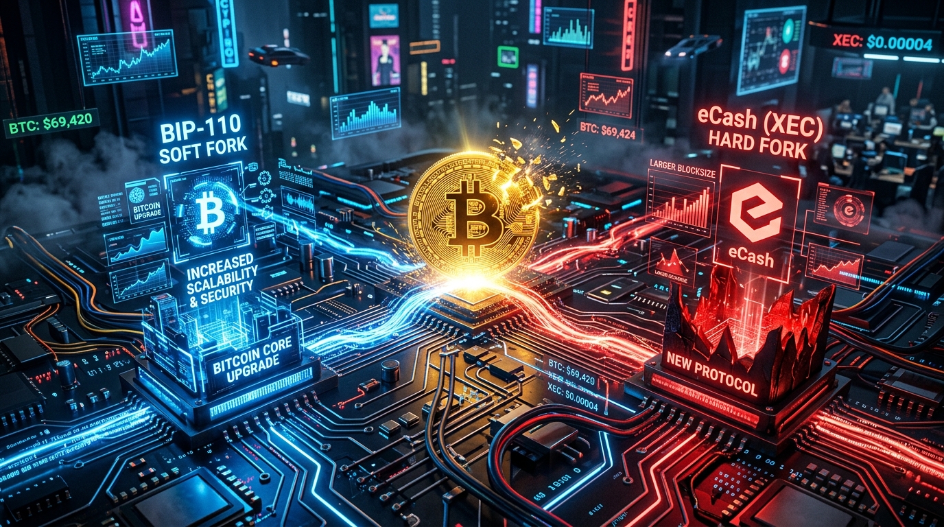 طوفان تابستانی در شبکه بیت‌کوین؛ هارد فورک eCash و سافت فورک BIP-110 چه بر سر بازار می‌آورند؟