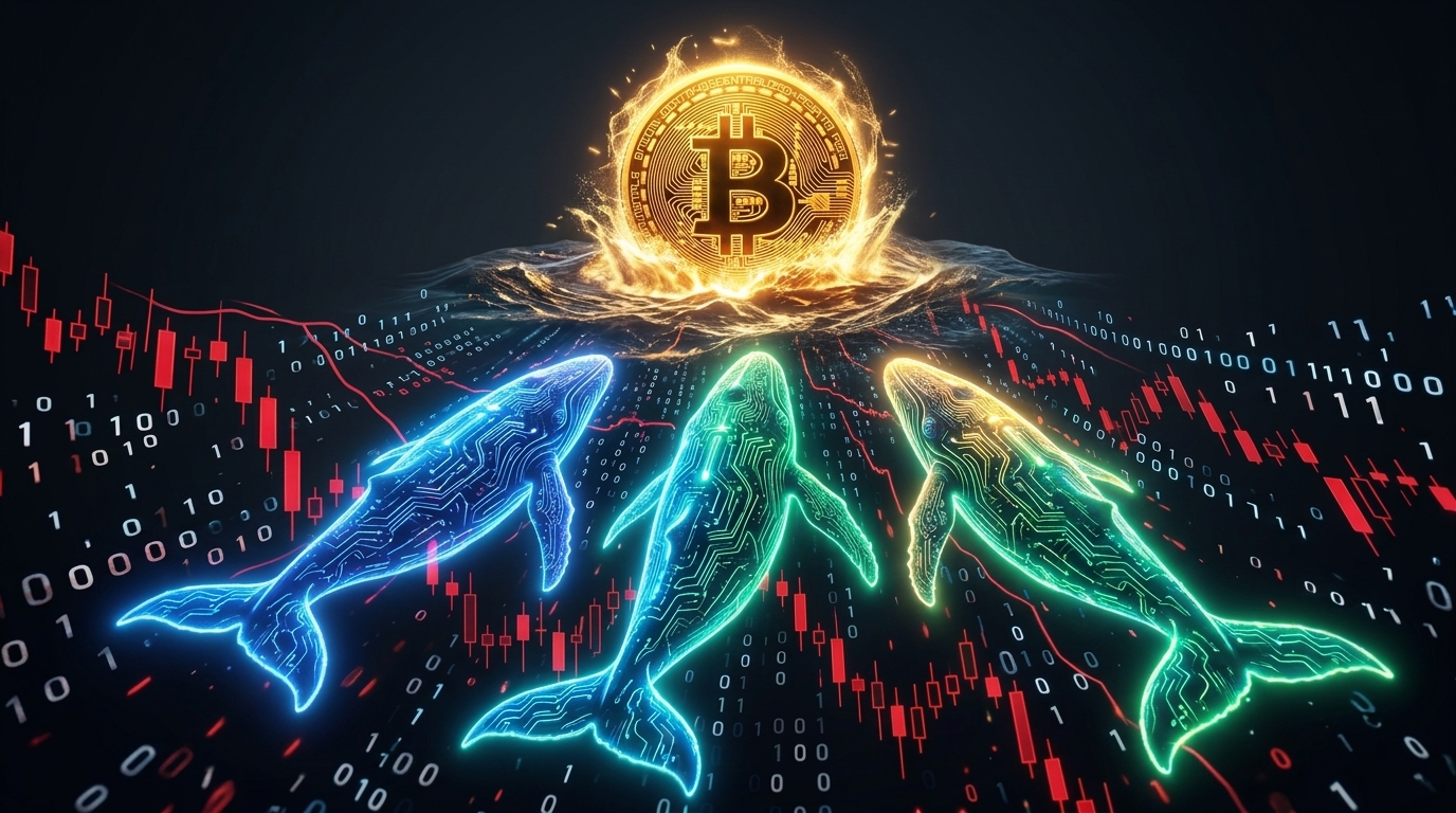 خیز ۱۴۸ میلیون دلاری نهنگها در برابر ترس بازار؛ آیا بیتکوین کفسازی کرده است؟