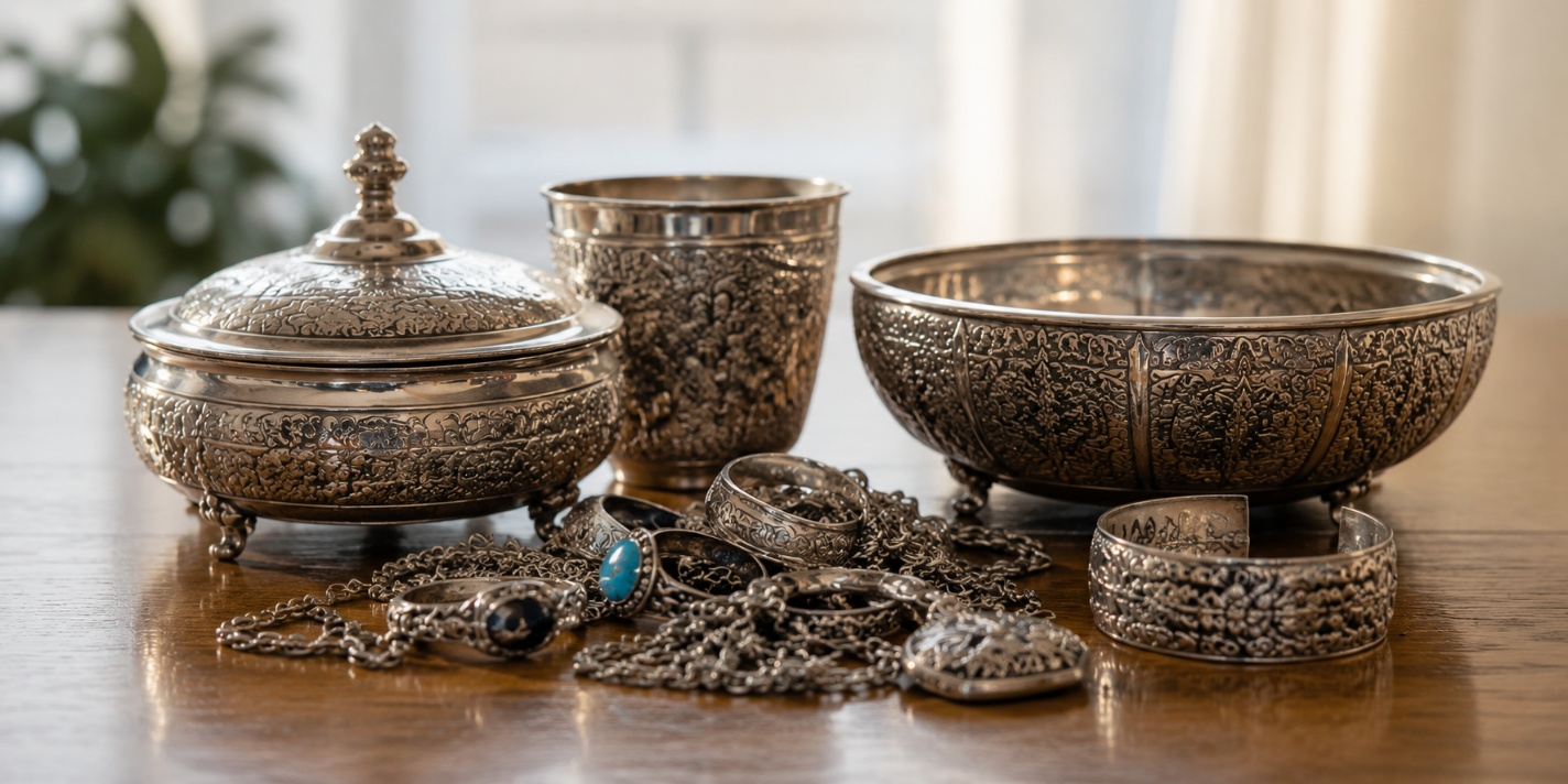 خریدار ظروف نقره