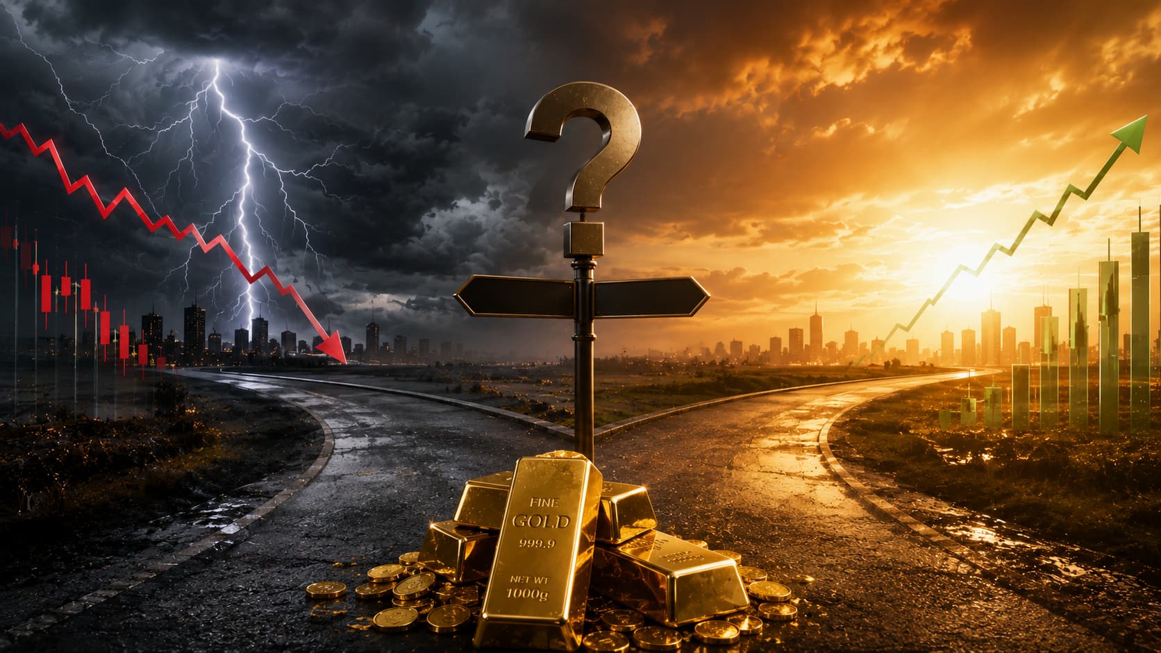 سایه بحران بر بازار طلا؛ جهش یا عقب‌نشینی؟