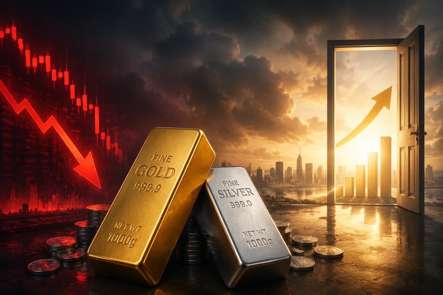 افت اخیر فلزات گرانبها؛ زنگ خطر یا فرصت خرید؟