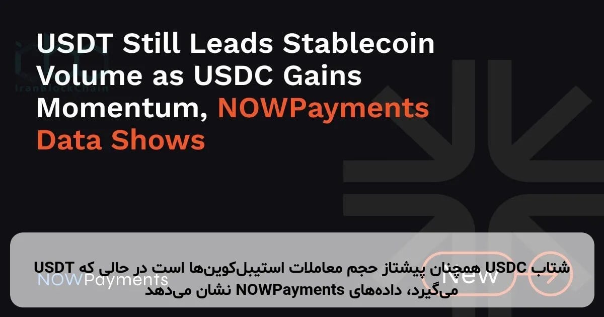 USDT همچنان پیشتاز حجم معاملات استیبلکوینها است در حالی که USDC شتاب میگیرد، دادههای NOWPayments نشان میدهد