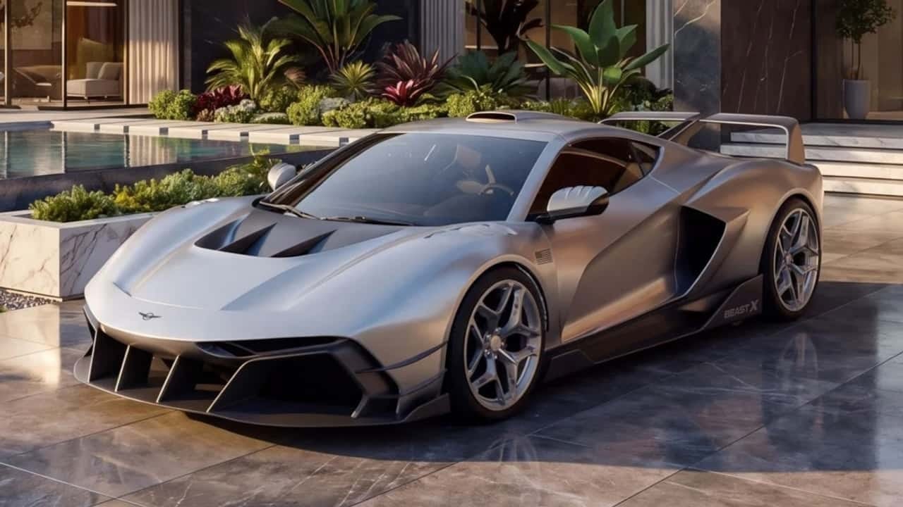 ابرخودروی جدید رزوانی Beast X با قدرت 1,560 اسب بخار و تیراژ تولید فوقالعاده محدود
