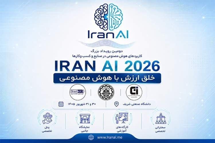 دومین دوره رویداد بزرگ کاربردهای هوش مصنوعی در صنایع و کسب و کارها