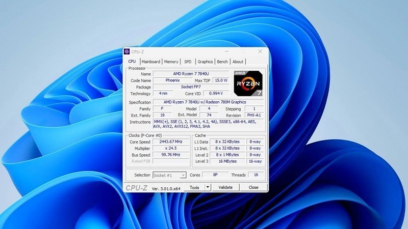 CPUID از نسخه 3.01 نرمافزار CPU-Z با اعتبارسنج جدید رونمایی کرد
