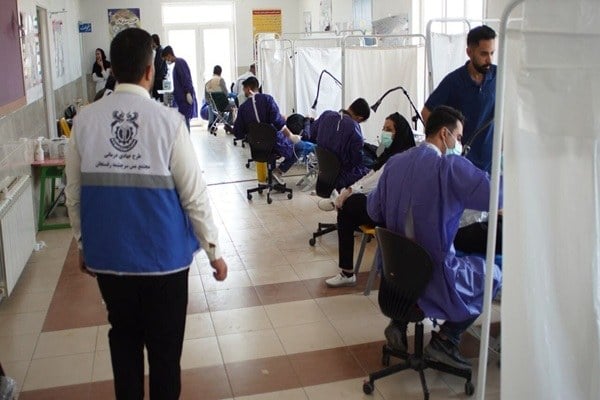 تقدیر هلال احمر کرمان و بسیج جامعه پزشکی رفسنجان از مس ایران