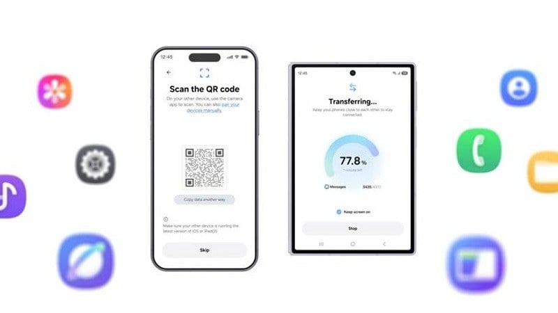نسخه جدید Smart Switch سامسونگ استفاده آسانتر و انتقال دادههای بیشتری دارد
