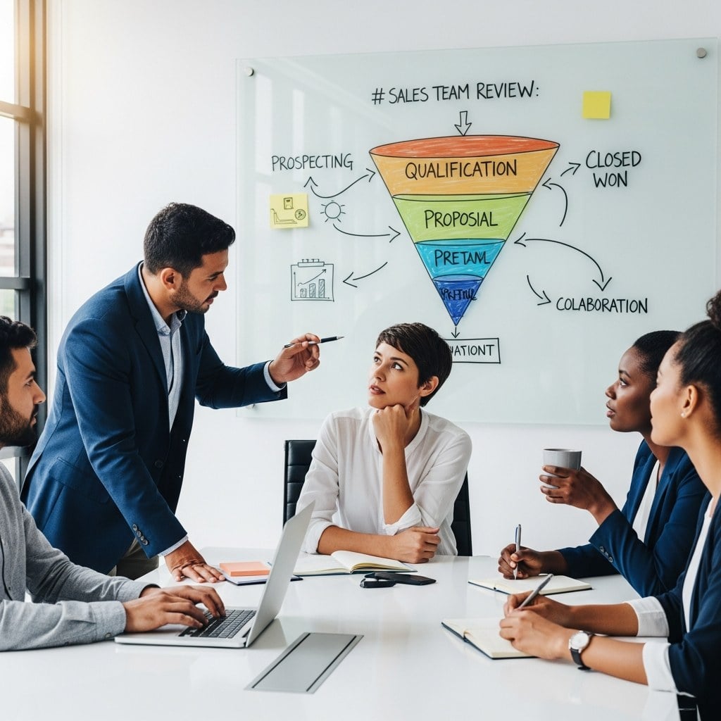 پیادهسازی CRM فروش: مراحل، فیلدها و چکلیست