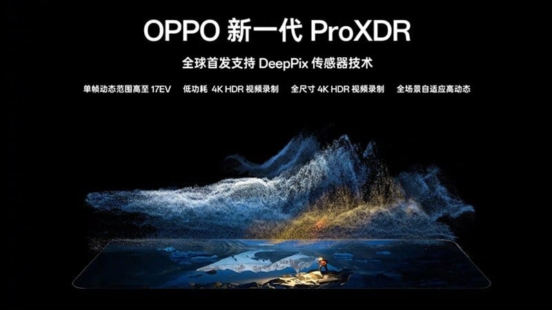 فناوری دوربین ProXDR اوپو میتواند فیلمبرداری 4K HDR را به Find X10 بیاورد