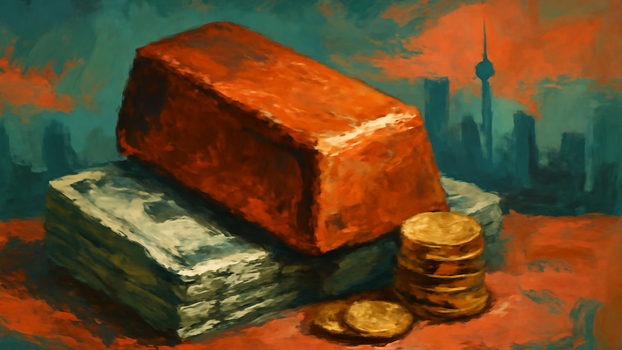 قیمت مس به رکورد تاریخی رسید؛ تقاضای هوش مصنوعی محرک اصلی