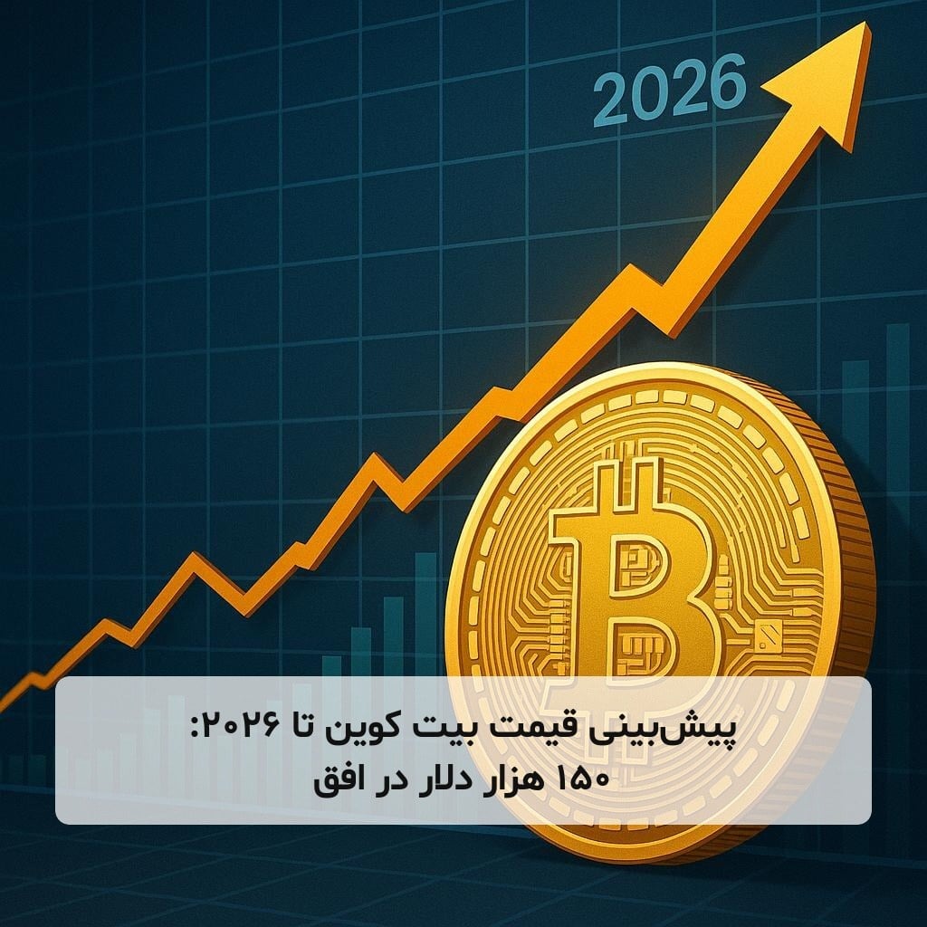 پیش‌بینی قیمت بیت کوین تا ۲۰۲۶: ۱۵۰ هزار دلار در افق