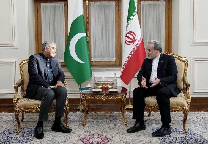 دیدار و رایزنی وزیر کشور پاکستان با وزیر امور خارجه ایران