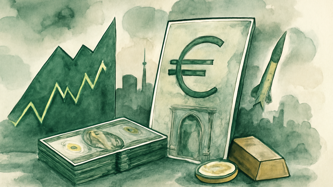 یورو در تنگنای انتظار افزایش نرخ بهره بانک مرکزی اروپا و تنش هرمز