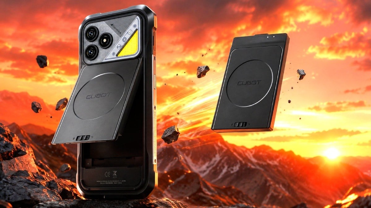 گوشی جانسخت CUBOT KINGKONG Dura با باتری قابلتعویض
