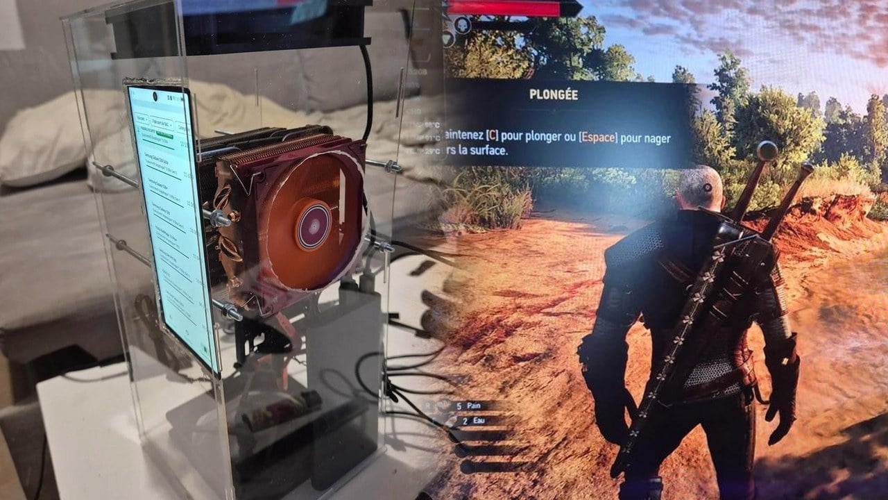 گوشی هوشمند ردهبالای اندرویدی با 24 گیگابایت رم به یک کامپیوتر تبدیل شد؛ اجرای Witcher 3 با تنظیمات Ultra