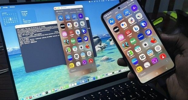 چگونه صفحهنمایش گوشی اندرویدی را روی نمایشگر مک بوک بیاندازیم؟