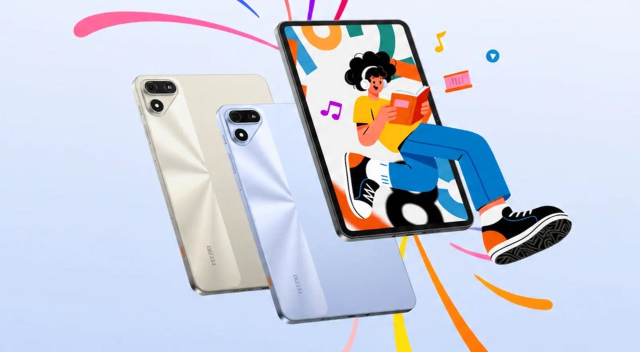 تبلت اقتصادی تکنو Megapad SE 2 با نمایشگر ۹۰ هرتزی و باتری 7000mAh معرفی شد