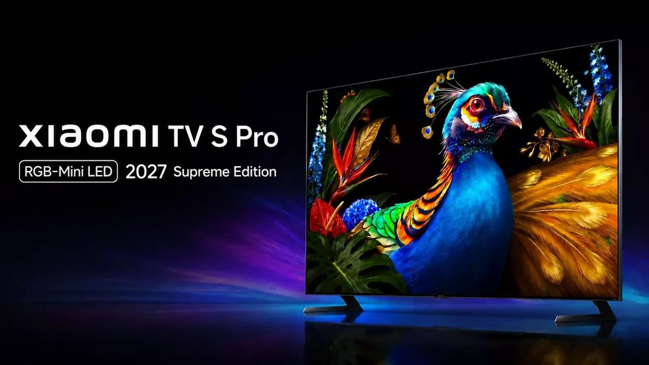 شیائومی TV S Pro ۲۰۲۷ با پنل RGB Mini LED و مدل ۱۰۰ اینچی معرفی شد